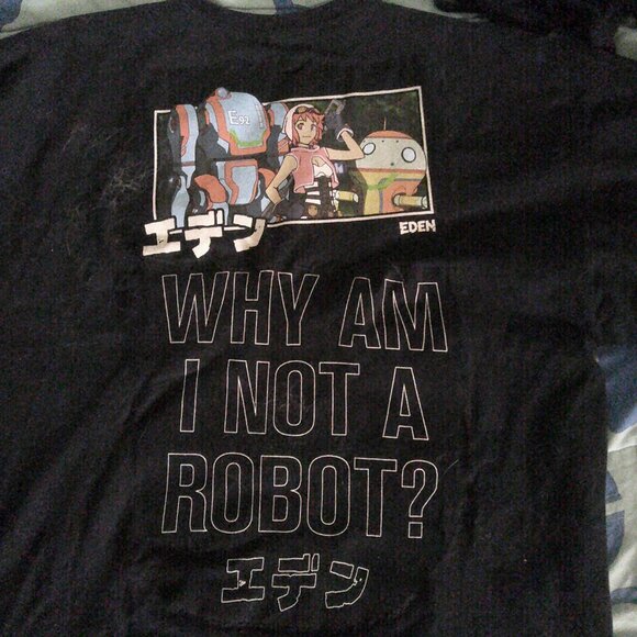 2XL? Mens Unique Nightmare/Eden Anime T Shirt-Custom made - Picture 2 of 2